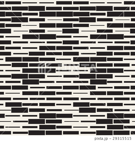 Vector Seamless Black And White Irregular Dash 29315515