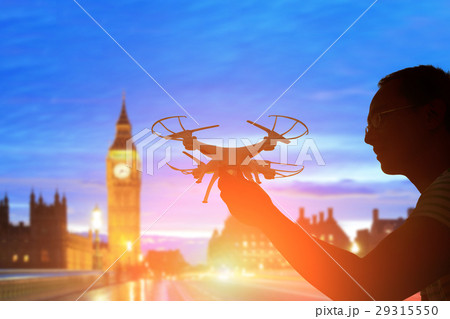 silhouette of man 29315550