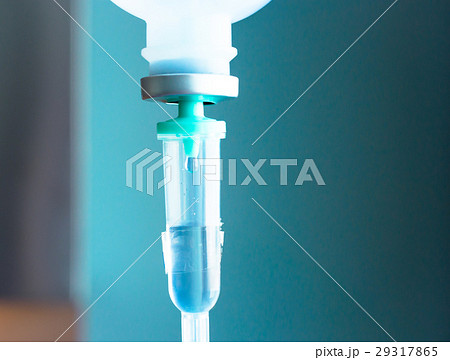 saline IV drip for patient and Infusion pump 29317865