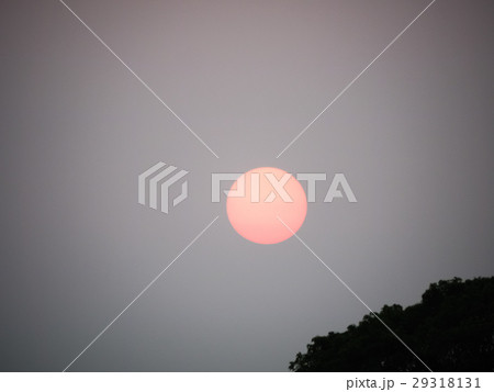 夕日 夕焼け 夕暮れ 29318131
