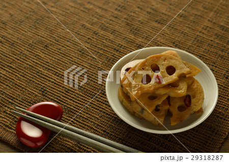 きんぴらレンコン(半月切り) きんぴらレンコン(半月切り) 29318287