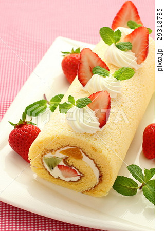 フルーツロールケーキ フルーツロールケーキ 29318735