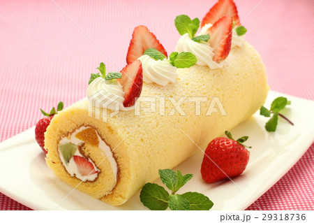 フルーツロールケーキ フルーツロールケーキ 29318736