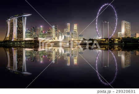 Singapore Skyline and view of Marina Bay 29320631