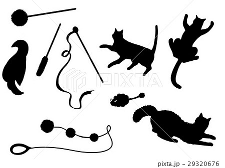 猫のおもちゃのイラスト素材