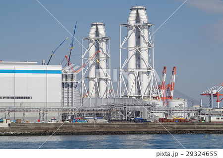 建設中の西名古屋火力発電所 29324655
