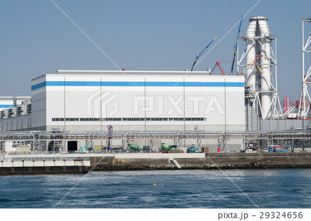 建設中の西名古屋火力発電所 29324656