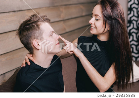 pretty teenagers indulging at home 29325838
