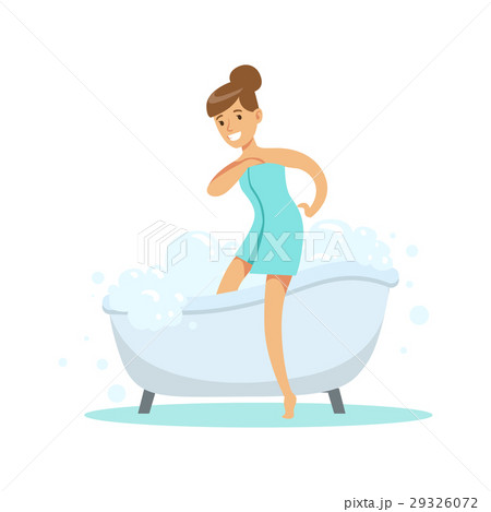 Girl Going Out OF Bathtub, Part Of People Girl Going Out OF Bathtub, Part Of People 29326072