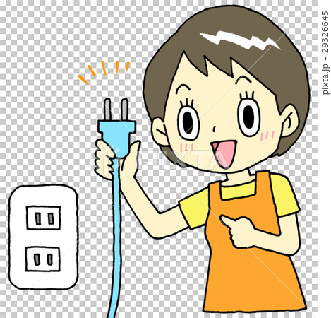 コンセント女性 29326645