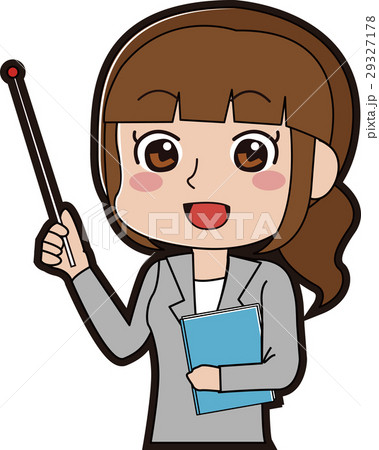 指示棒で説明するスーツの女性 29327178