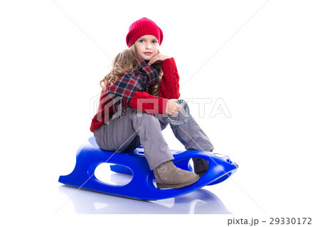 Smiling little girl with curly hairstyle. Smiling little girl with curly hairstyle. 29330172