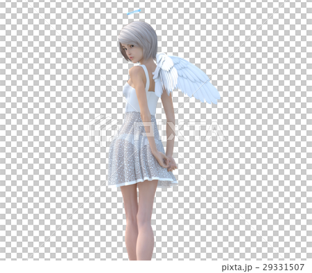 Angel Fairy 3DCG illustration material to pose 29331507