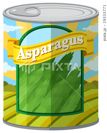 Asparagus in aluminum can Asparagus in aluminum can 29333771