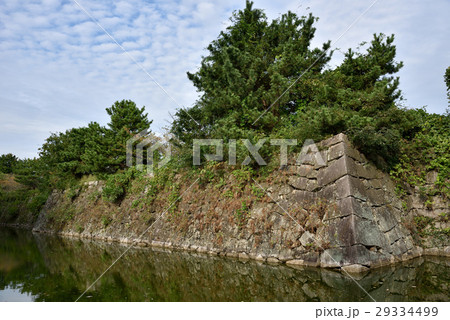 大和郡山城の石垣 大和郡山城の石垣 29334499