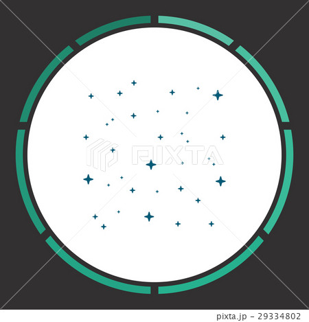 Starry sky Icon Vector Starry sky Icon Vector 29334802