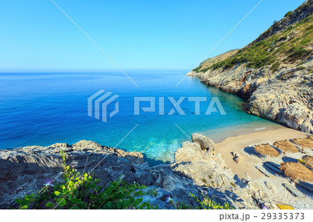 Summer Ionian sea coast, Albania. 29335373
