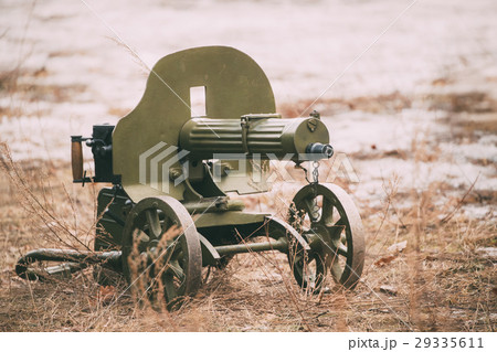 PM M1910 was a heavy machine gun used by the 29335611