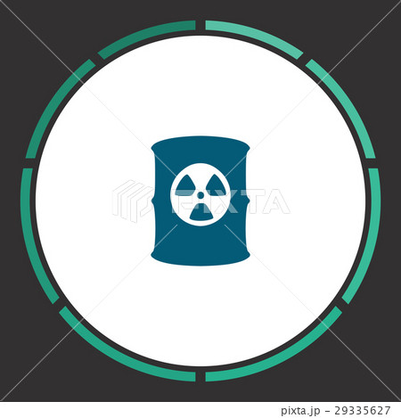 Toxic container Icon Vector 29335627