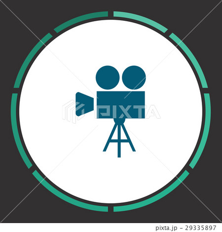 Movie Icon Vector 29335897