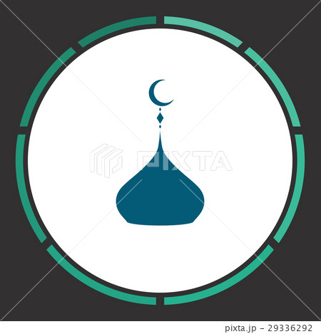 Islam dome Icon Vector Islam dome Icon Vector 29336292