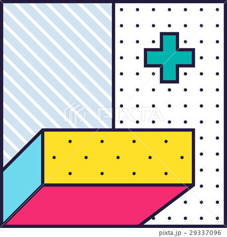 Festive Background in 80s Style Festive Background in 80s Style 29337096