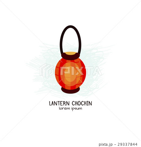 Vector illustration of Japanese Lantern- Chochin 29337844