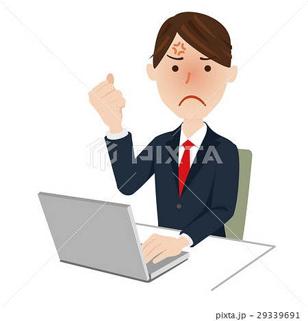 ビジネスマン　デスクワーク 29339691