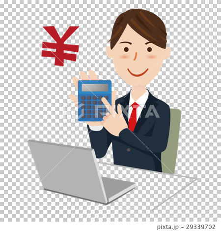 ビジネスマン デスクワーク ビジネスマン デスクワーク 29339702