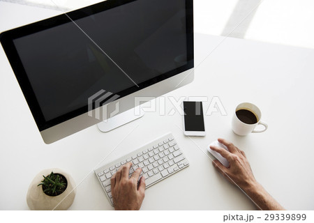 Work Process Hands Office Workplace Work Process Hands Office Workplace 29339899