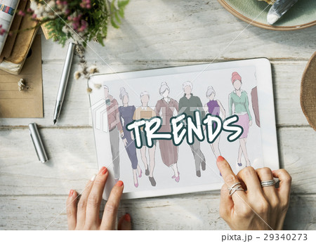 Style Trends Fashion Design Classy Chic Concept 29340273