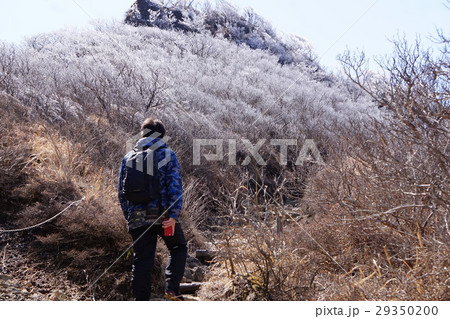 韓国岳での登山1 韓国岳での登山1 29350200