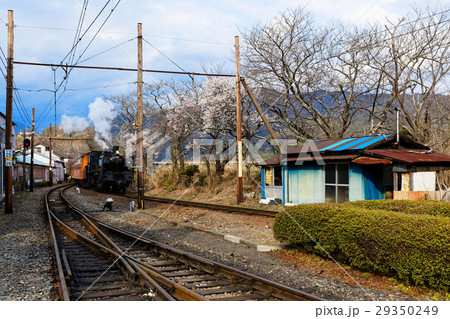 大井川鉄道の蒸気機関車と青空 大井川鉄道の蒸気機関車と青空 29350249