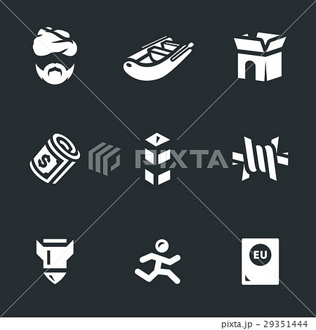 Vector Set of Immigration. Vector Set of Immigration. 29351444