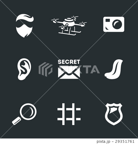 Vector Set of Espionage. Vector Set of Espionage. 29351761