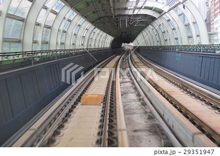 the Train rail in city the Train rail in city 29351947