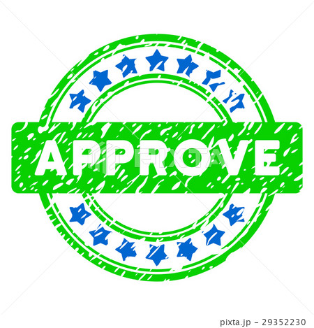 Approve Grunge Stamp Vector 29352230