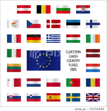Set od European Union country flags Set od European Union country flags 29356680