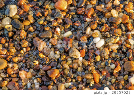 pebbles at a beach pebbles at a beach 29357025