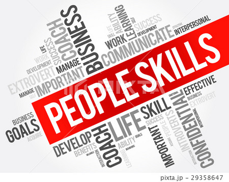 People Skills word cloud collage 29358647