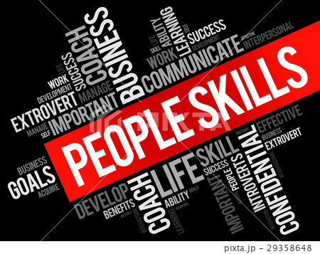 People Skills word cloud collage 29358648