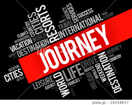 Journey word cloud collage 29358657