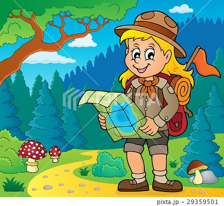 Scout girl theme image 4 29359501
