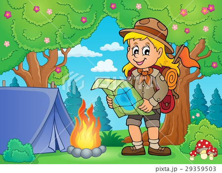 Scout girl theme image 5 29359503