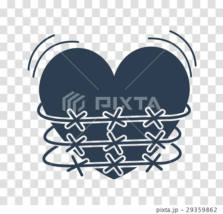 silhouette icon of heartache silhouette icon of heartache 29359862