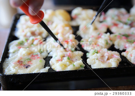 process to cooking takoyaki japanese food process to cooking takoyaki japanese food 29360333