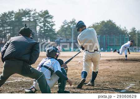 高校野球試合風景 29360629