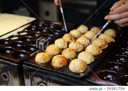 process to cooking takoyaki japanese food process to cooking takoyaki japanese food 29361704
