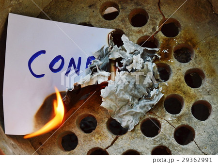 envelope burn on clay stove 29362991