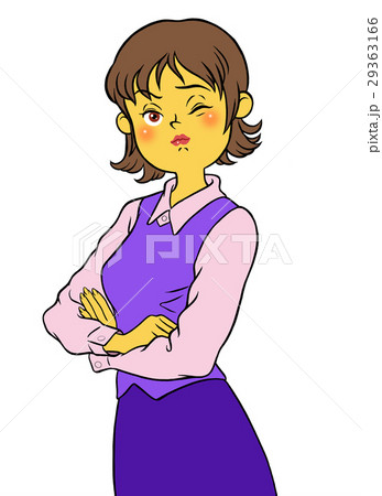 悩むオフィスレディー 29363166